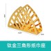 Gold-Plated Stainless Steel Napkin Holder Gold-Plated Stainless Steel Napkin Holder
