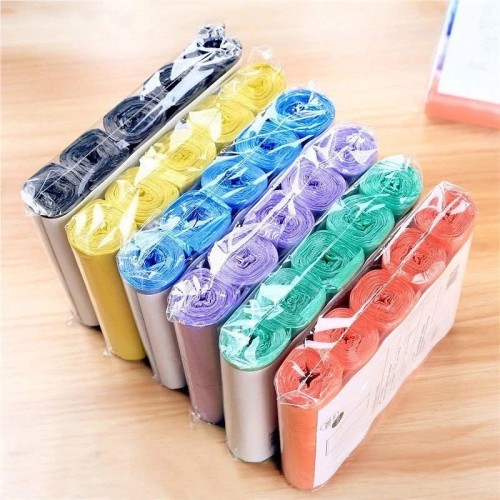 Assorted Colours Disposable Garbage Bags Assorted Colours Disposable Garbage Bags