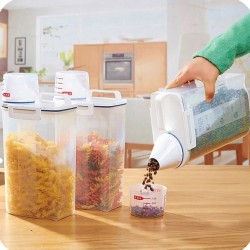 3pcs 2L Cereal Storage Container Set