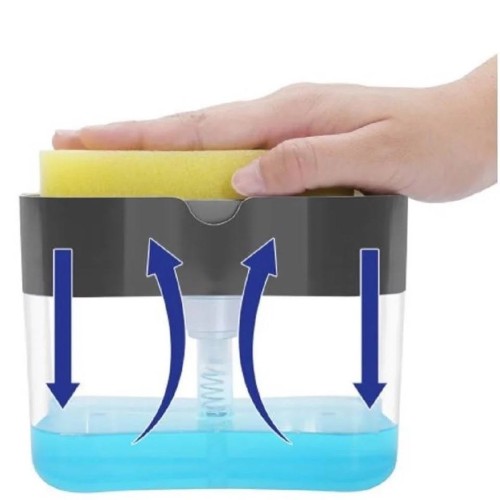 Kitchen Soap Dispenser with Sponge