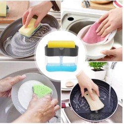 Kitchen Soap Dispenser with Sponge