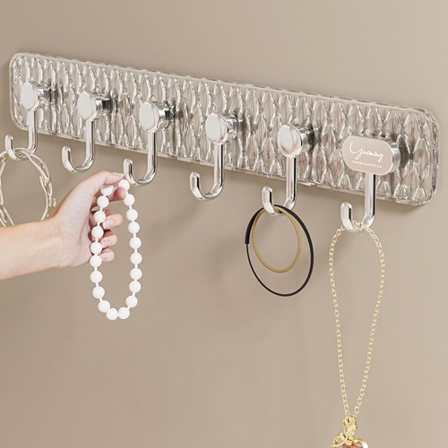 Luxury Six Row Adhesive Hooks Luxury Six Row Adhesive Hooks