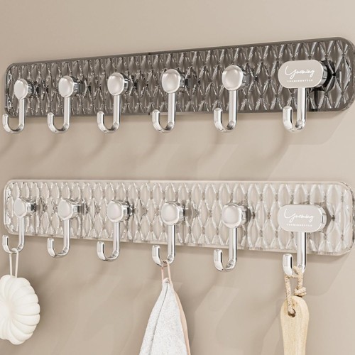 Luxury Six Row Adhesive Hooks Luxury Six Row Adhesive Hooks