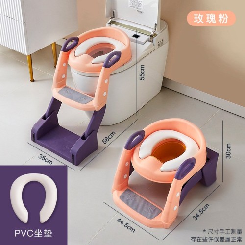 3-in-1 Toilet Potty trainer seat with a ladder 3-in-1 Toilet Potty trainer seat with a ladder