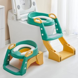 3-in-1 Toilet Potty trainer seat with a ladder 3-in-1 Toilet Potty trainer seat with a ladder