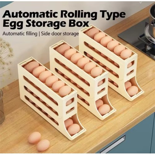 4 Layer Rolling Egg Dispenser