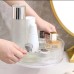 Ribbed Acrylic Lazy Susan/ Cosmetic Organizer