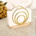 Elegant Metal Napkin Holders With Wooden Base