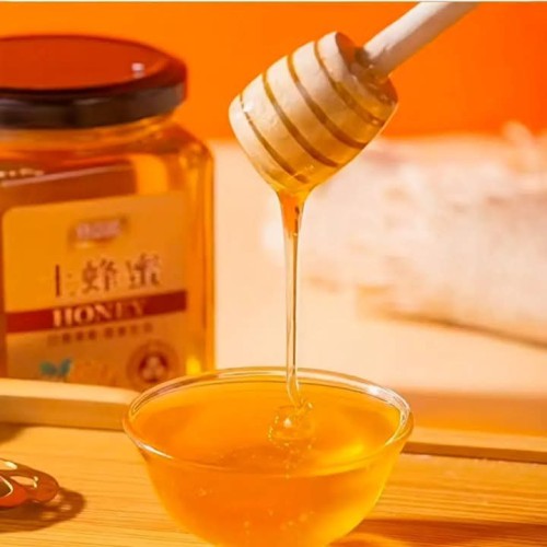 Multi-Purpose Glass Honey Storage Jar