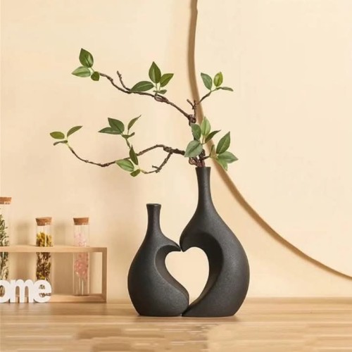 2in 1 Decorative Heart Shape Vase