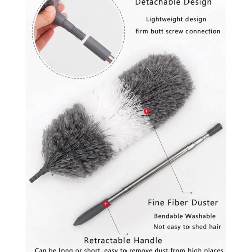 Microfiber Duster Extra Long Telescopic Pole Microfiber Duster Extra Long Telescopic Pole
