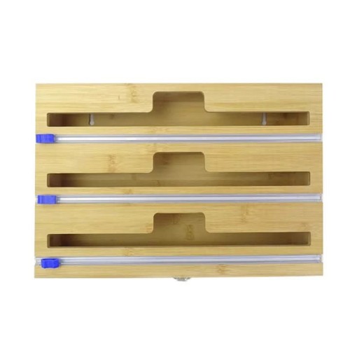3-in-1 Bamboo Wrap Dispenser