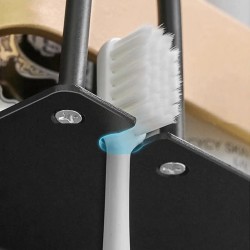 Metallic Wall Mounted Toothbrush Holder