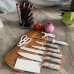 9PCS Marble Design Kitchen Knife Set 9PCS Marble Design Kitchen Knife Set