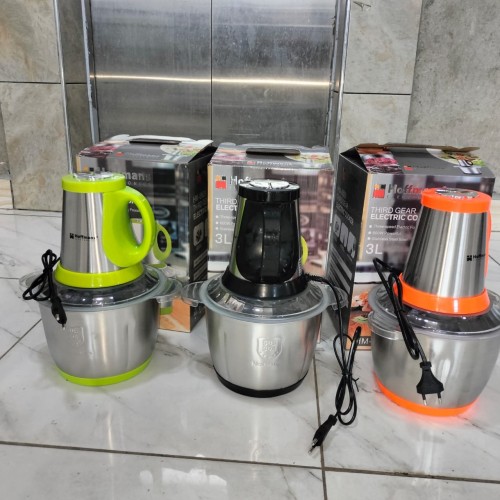 Electric stainless steel chopper