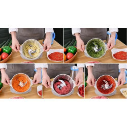 Electric stainless steel chopper