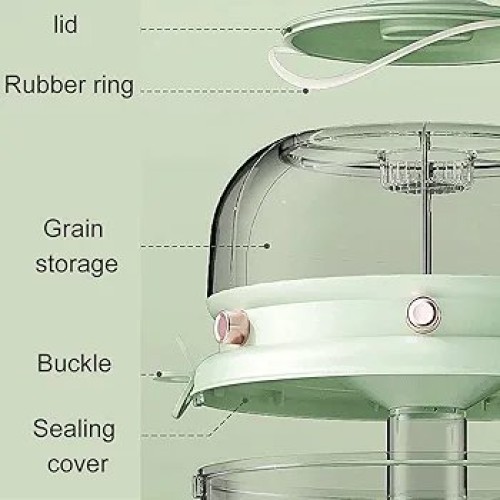 Double Compartment Cereal Dispenser