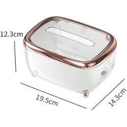 Luxury Transparent Serviette Holder
