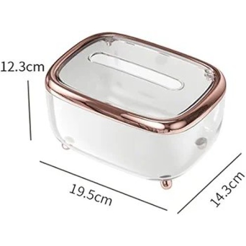 Luxury Transparent Serviette Holder