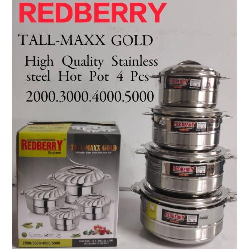 Redberry Stainless Steel Insulated Hotpot Redberry Stainless Steel Insulated Hotpot