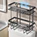 Double Layer Over the Toilet Rack