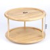 Bamboo Rotating Spice Rack