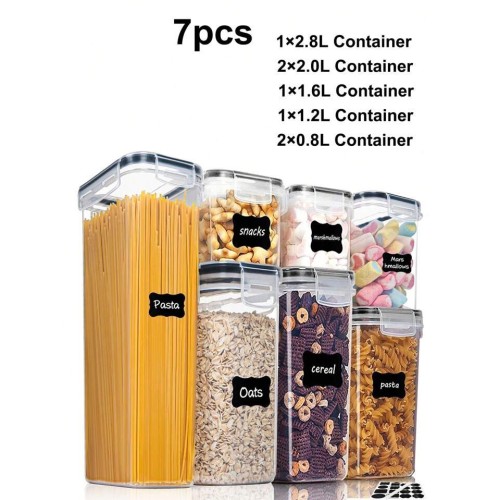 7Pcs/8Pcs Pantry Storage Container Set