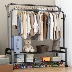 Double Garment Rack Double Garment Rack