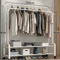 Double Garment Rack