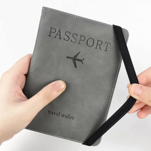 Passport Holder, Passport Cover With RFID Blocker Plus Suitable Tag Passport Holder, Passport Cover With RFID Blocker Plus Suitable Tag