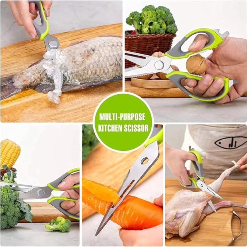 6-in-1 Kitchen Scissors