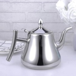 2LTR Silver Stainless Steel Thickened Infuser Kettle 2LTR Silver Stainless Steel Thickened Infuser Kettle