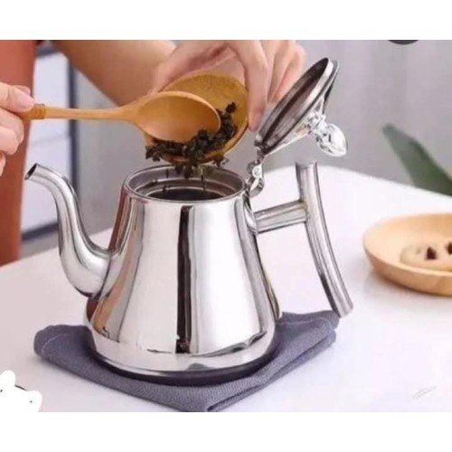 2LTR Silver Stainless Steel Thickened Infuser Kettle 2LTR Silver Stainless Steel Thickened Infuser Kettle