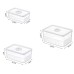 3Pcs Acrylic Transparent Fridge Organizer