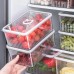 3Pcs Acrylic Transparent Fridge Organizer