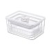 3Pcs Acrylic Transparent Fridge Organizer