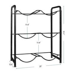 6 Water Bottle Holder Rack