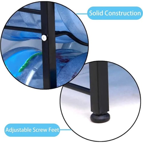 6 Water Bottle Holder Rack