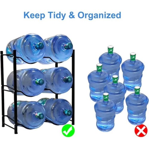 6 Water Bottle Holder Rack