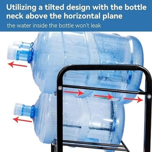6 Water Bottle Holder Rack