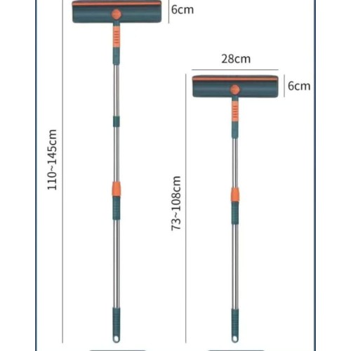 2 In 1 Telescopic Window Cleaner/ Wall Mop 2 In 1 Telescopic Window Cleaner/ Wall Mop