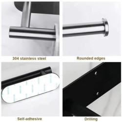 Stainless Wall Mounted Paper Towel Holder