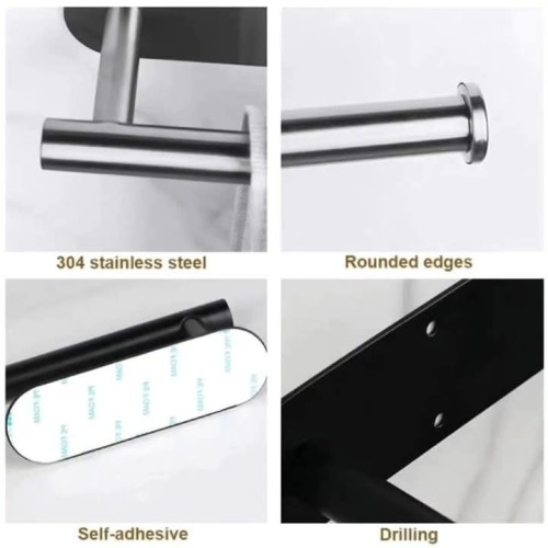 Stainless Wall Mounted Paper Towel Holder