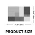 Rectangular Absorbent Bathroom Mat – 50x80 cm Instant Dry Rubber Bath Mat Rectangular Absorbent Bathroom Mat – 50x80 cm Instant Dry Rubber Bath Mat
