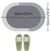 Oval Antislip Absorbent Bathroom Mat – Fast Dry, Non-Slip & Elegant Comfort Oval Antislip Absorbent Bathroom Mat – Fast Dry, Non-Slip & Elegant Comfort