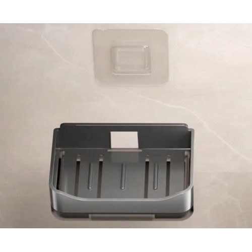 Single Soap Dish With Draining Tray Single Soap Dish With Draining Tray
