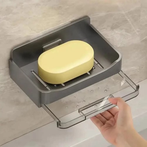 Single Soap Dish With Draining Tray Single Soap Dish With Draining Tray