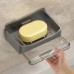 Single Soap Dish With Draining Tray