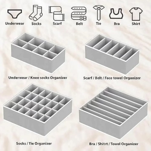 4-In-1 Undergarment Organizer