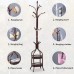 Heavy Duty Wrought Iron Coat/Handbag Floor Standing Rack